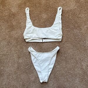 Revolve | SUPERDOWN 2 piece bikini | White